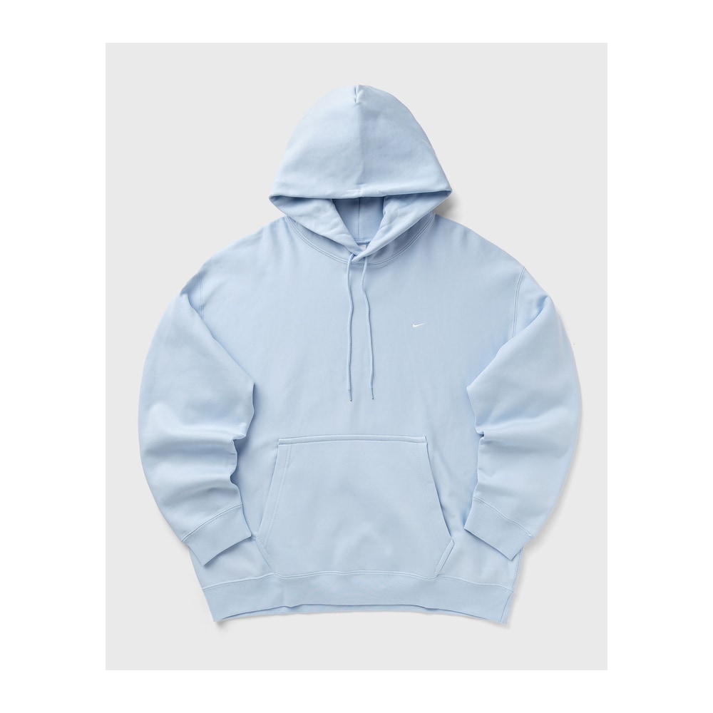 Nike Solo Swoosh Men's Pullover Hoodie Blue/White – mikina