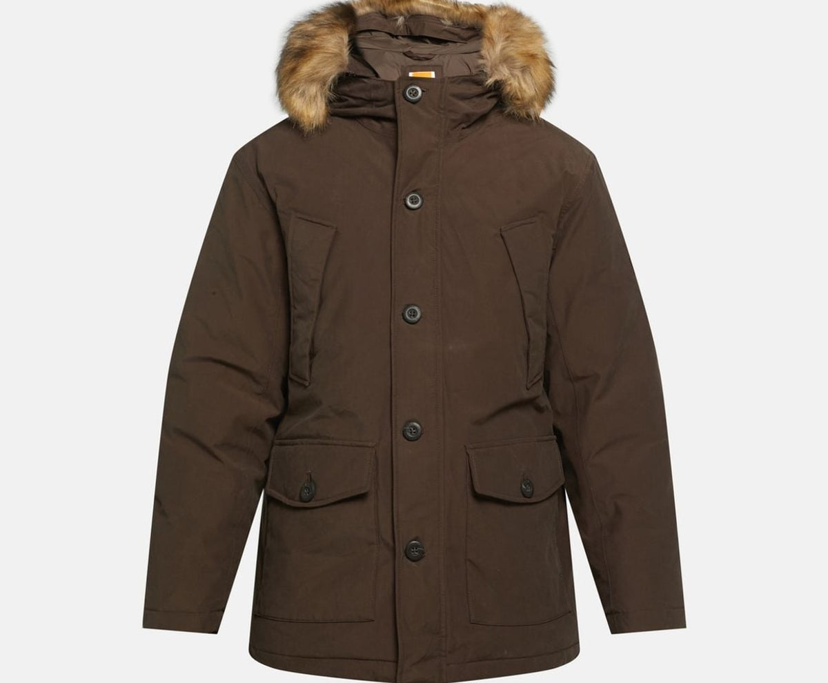 Timberland Parka Brown – kläder, brun