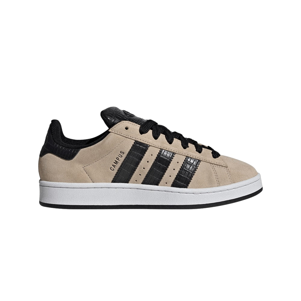 adidas Campus 00s Stone Khaki Core Black White – skor, beige