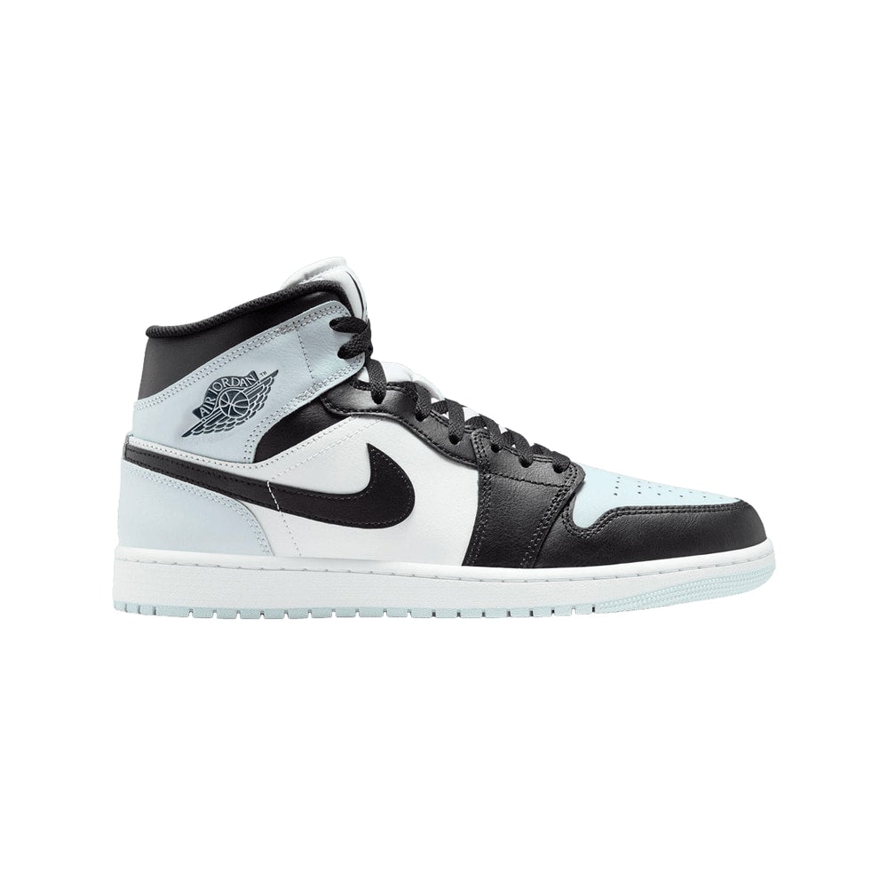 Air Jordan 1 Mid Black Squadron Blue