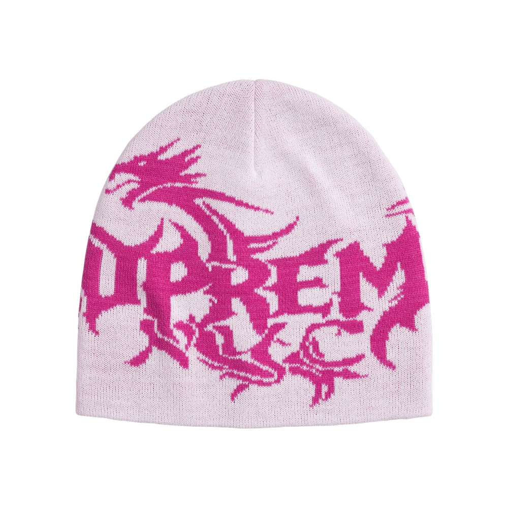 Supreme Dragon Beanie White