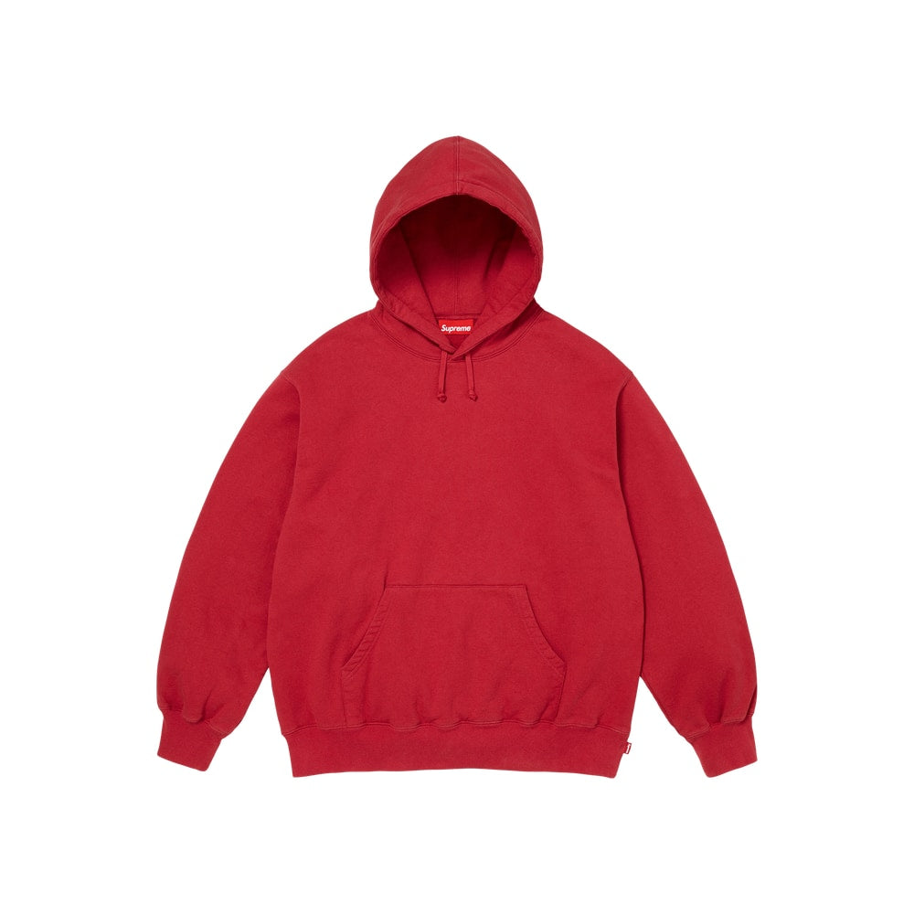 Supreme Mirro Appliqué Hooded Sweatshirt Red