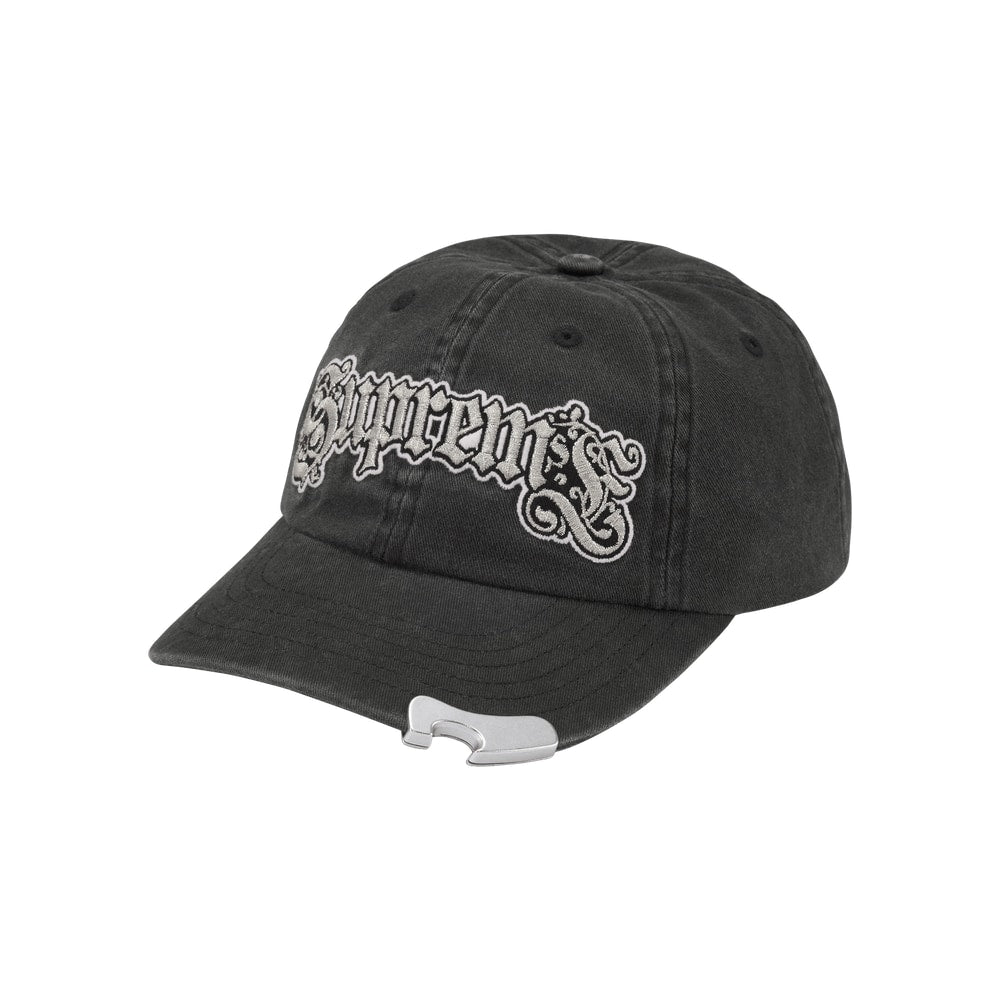 Supreme Bottle Opener 6-Panel Black