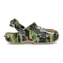 Crocs Classic Clog A Bathing Ape ABC Camo Green (Kids)