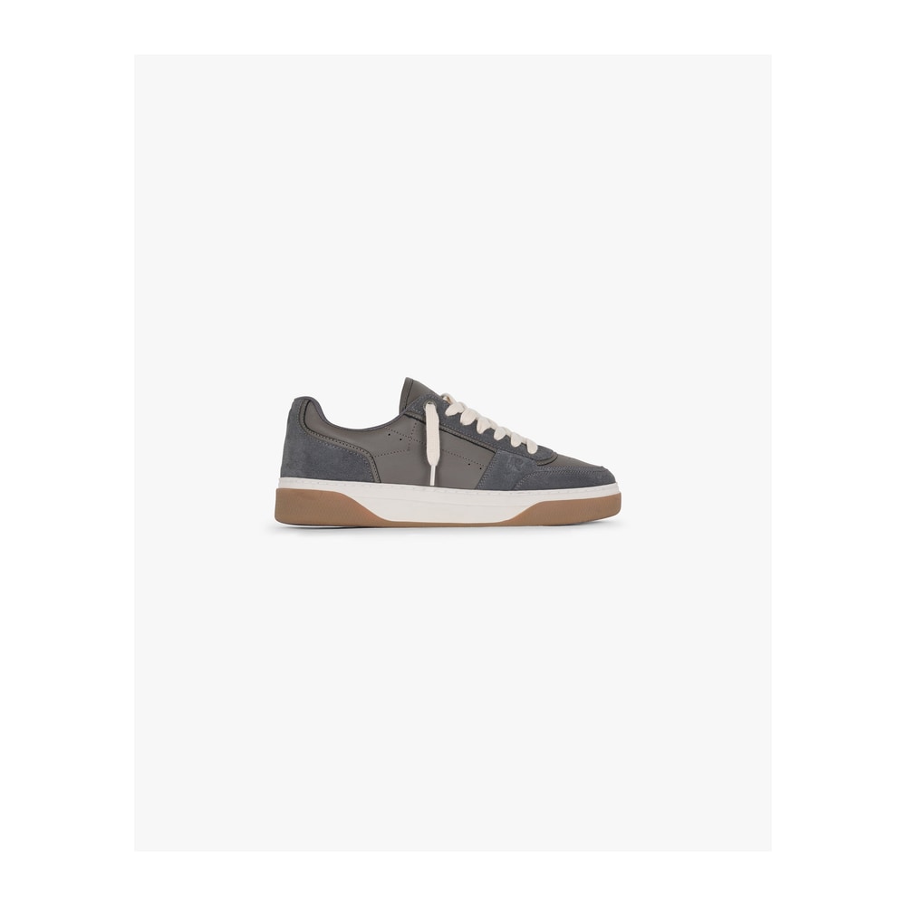 Represent Initial Sneaker Suede Dark Taupe