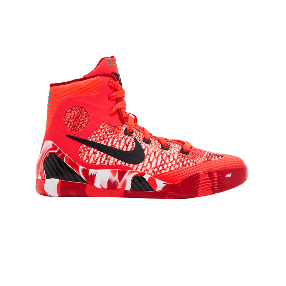 Nike Kobe 9 Elite GS Christmas 2024 – boty, červená