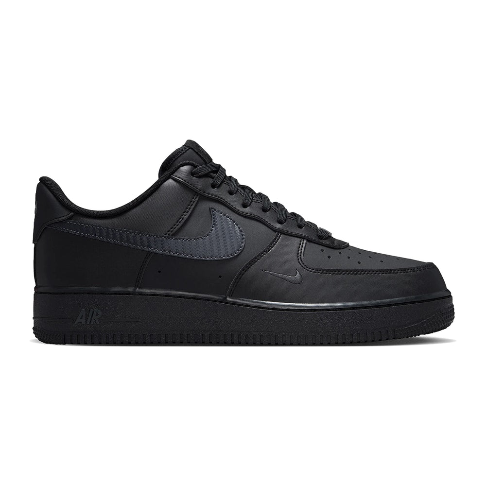 Nike Air Force 1 Low '07 Carbon Fiber Swoosh Black Anthracite – взуття