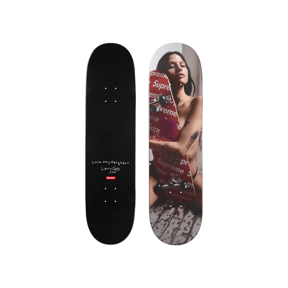 Supreme x Larry Clark Skateboard Multicolor