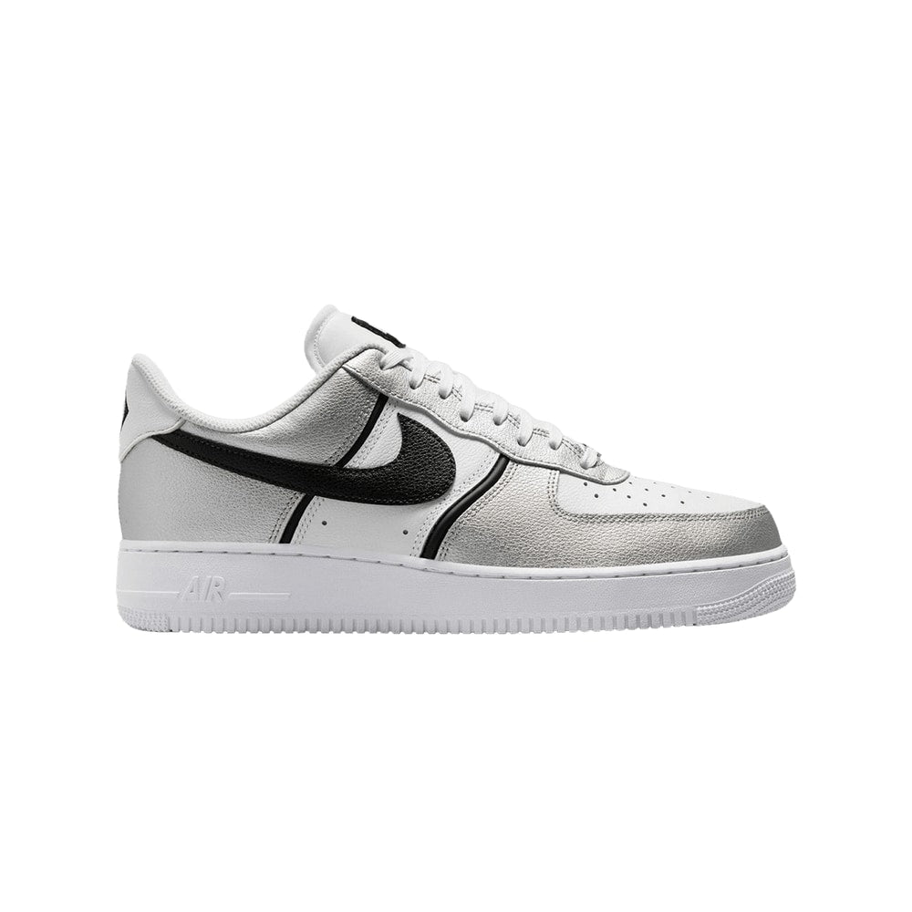 Nike Air Force 1 07 Lv8 Metallic Silver Black White – Schuhe