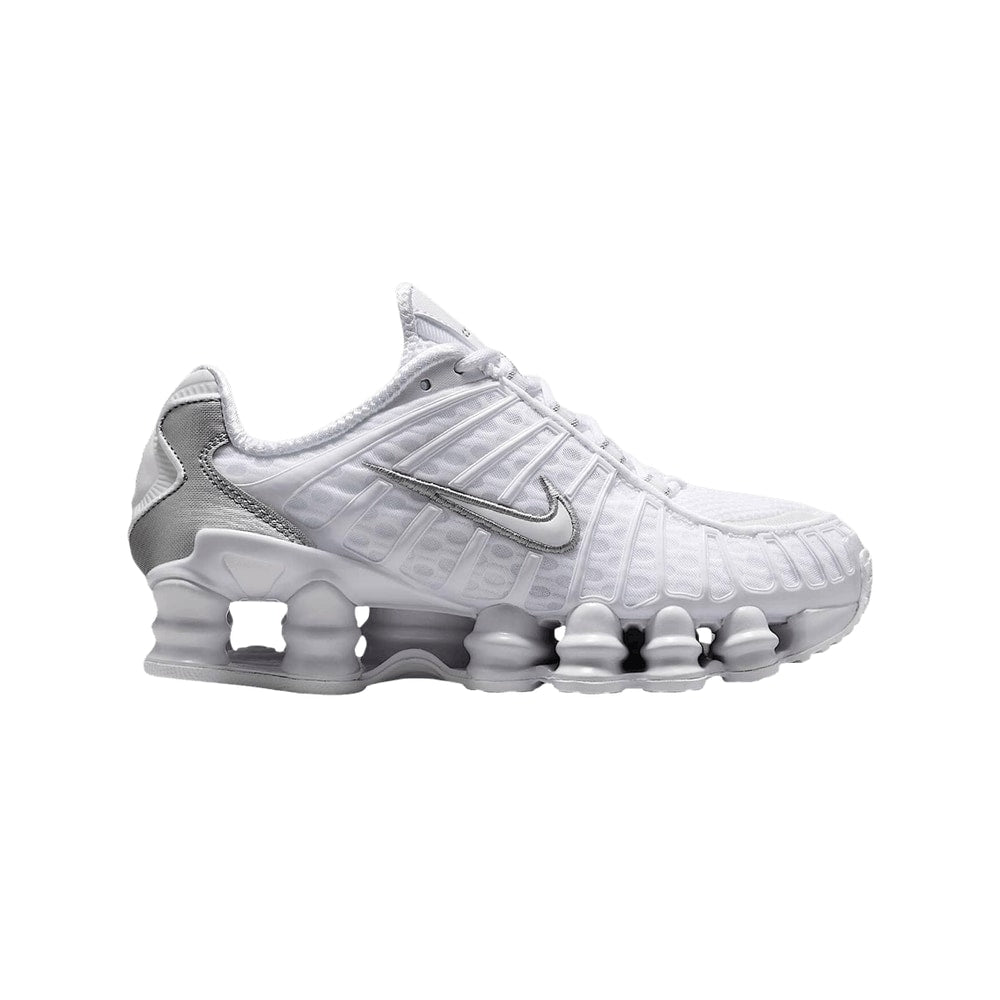Nike Shox TL GS White Metallic Silver Max Orange