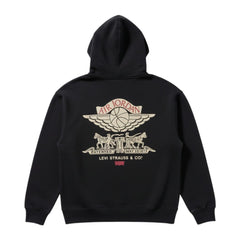 Nike Jordan x Levi's Full Zip Hoodie Black