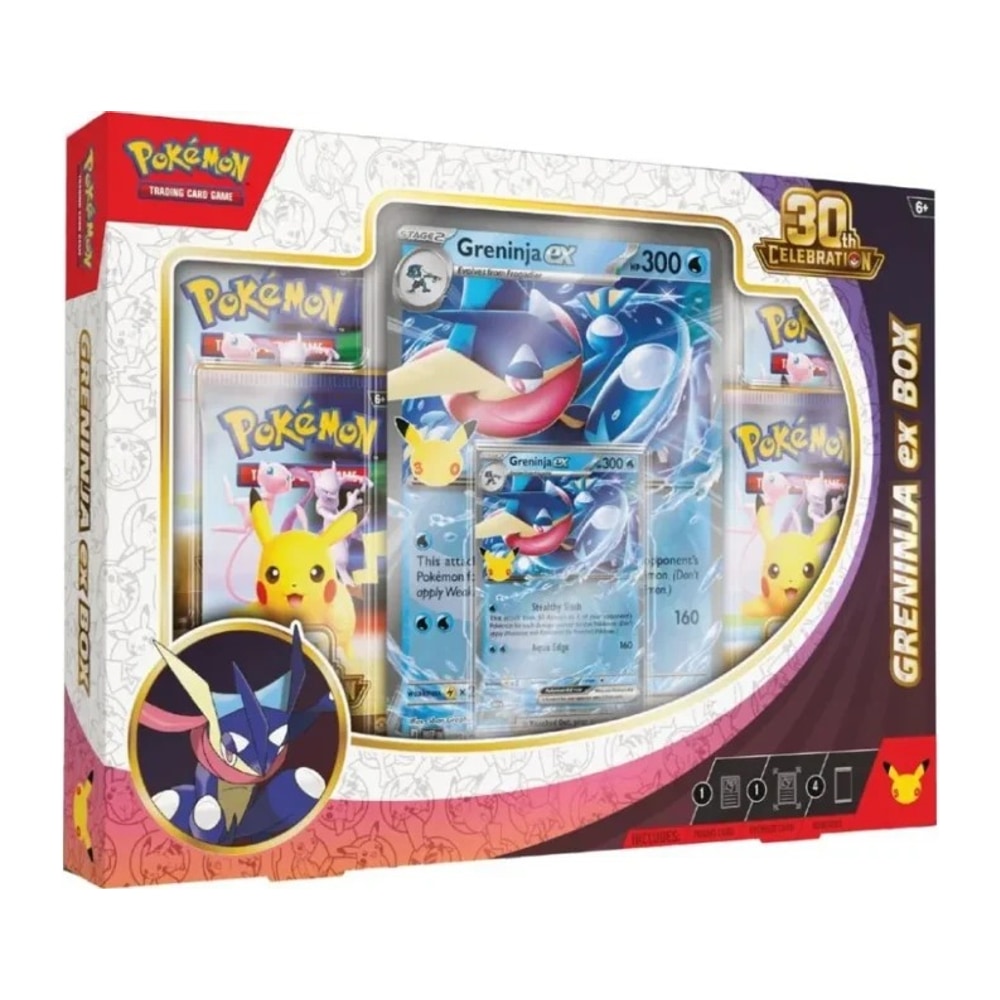 Pokémon TCG: 30th Celebration Greninja ex Box