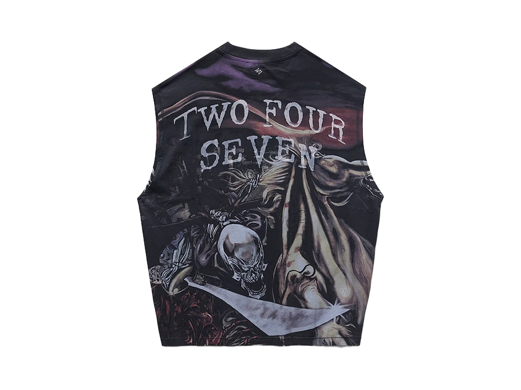 Represent 247 x Avenged Sevenfold City Of Evil Tank Aged Black
