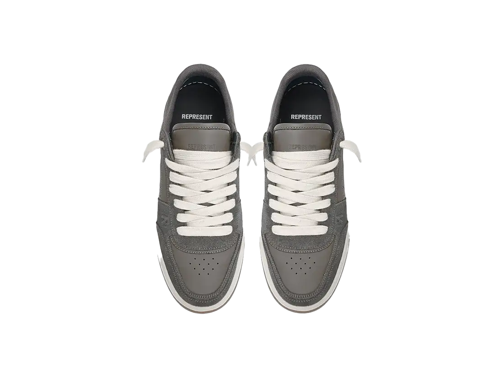 Represent Initial Sneaker Suede Dark Taupe – tenisky – fotka 3 z 3