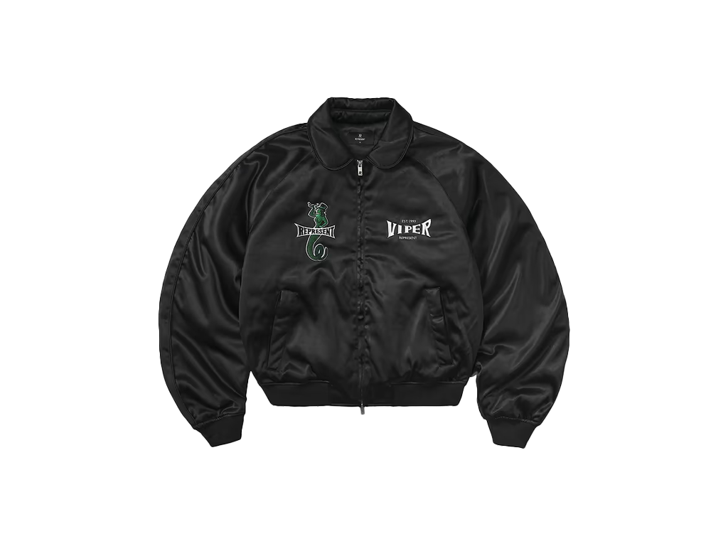 Represent x Viper Souvenir Jacket Jet Black