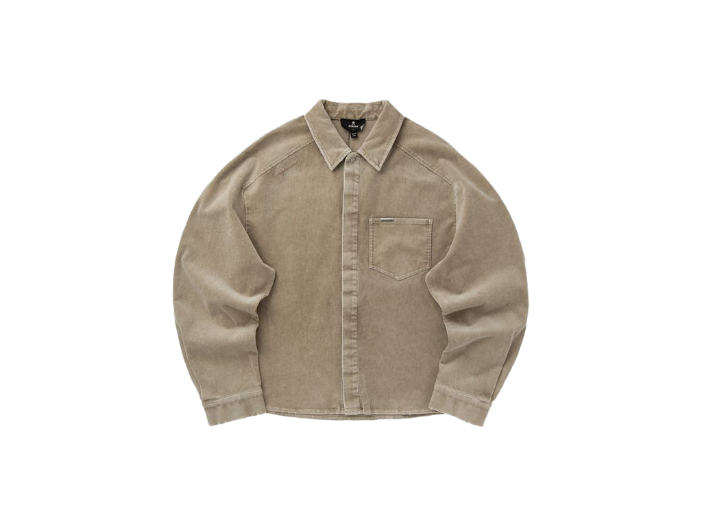 Represent Sierra Cord Shirt Vintage Khaki – košile