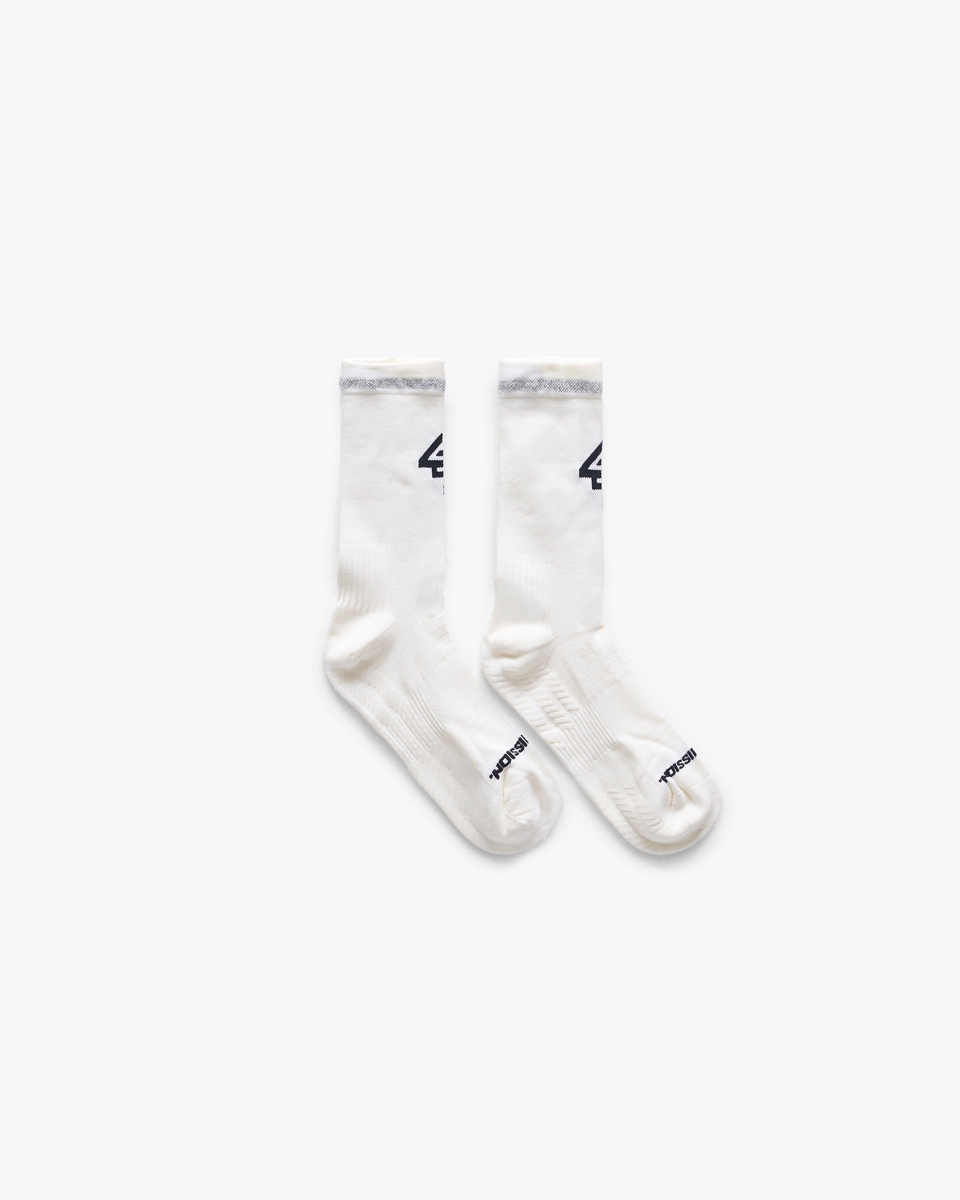 Represent 247 Reflex Run Socks Flat White