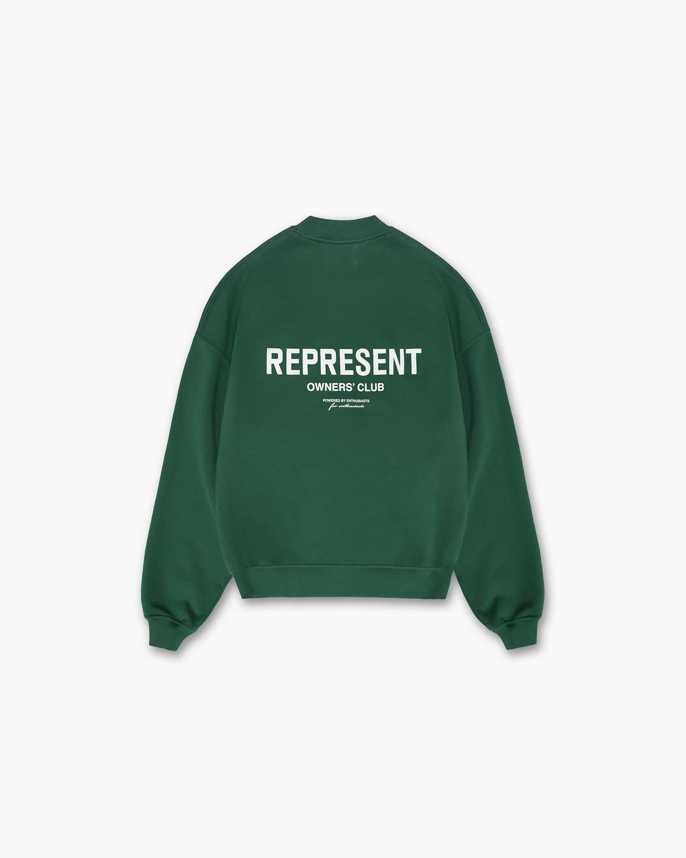 Represent Owners Club Sweater Racing Green