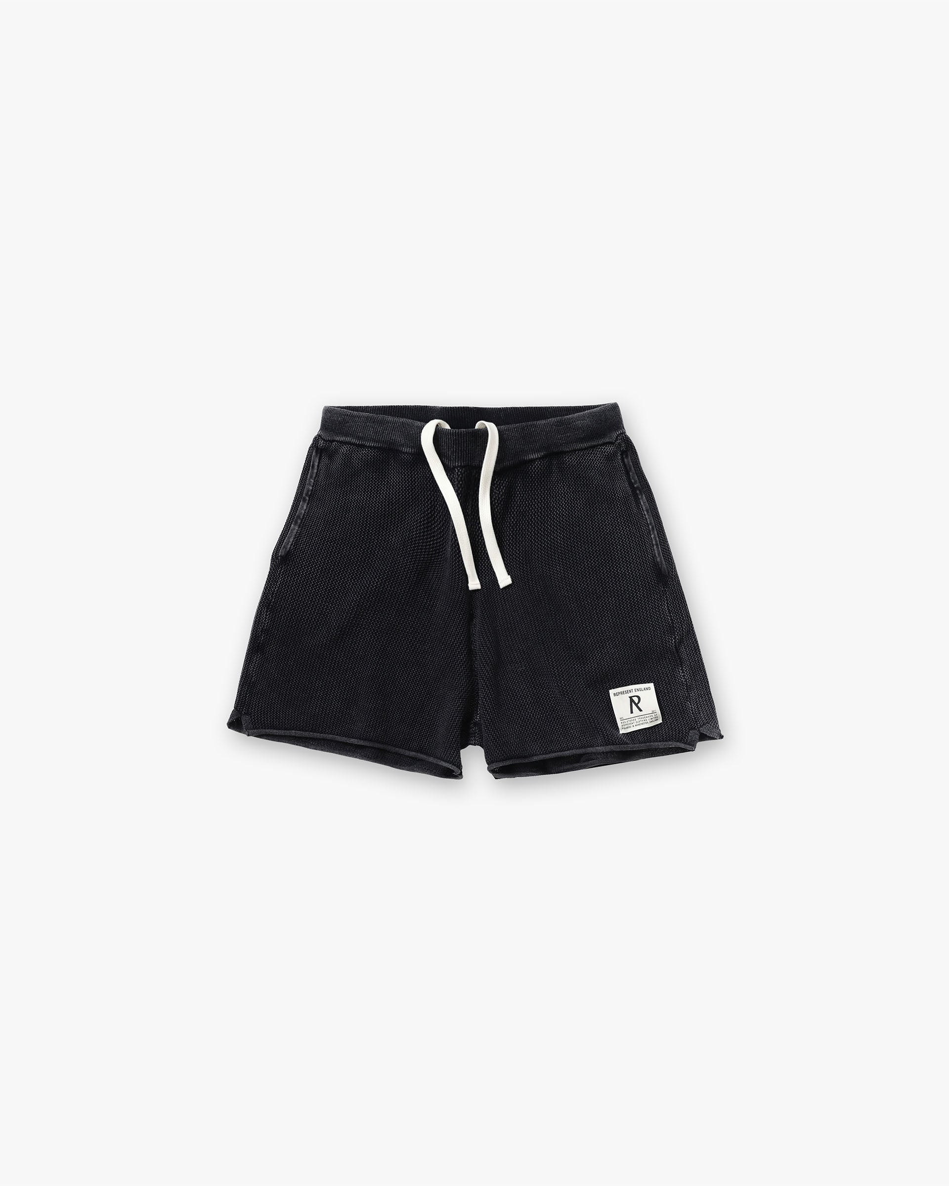 Represent Knitted Varsity Shorts Vintage Grey