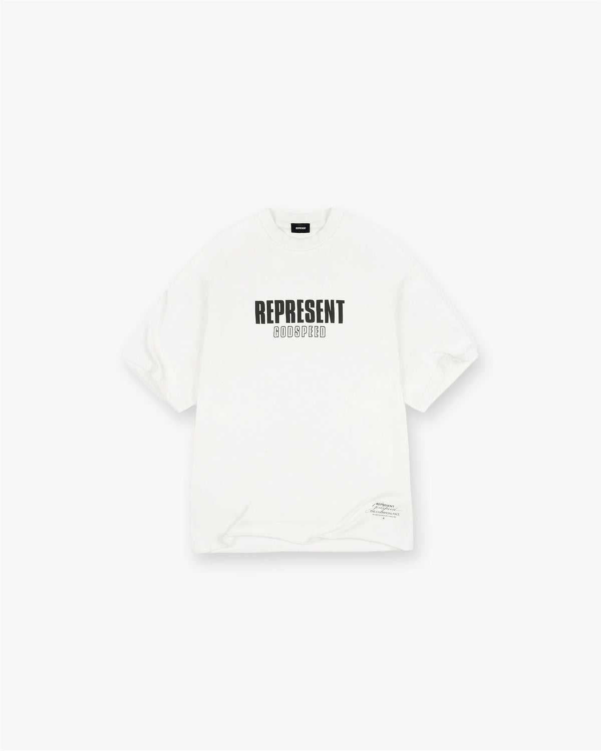 Represent Godspeed T-Shirt Flat White