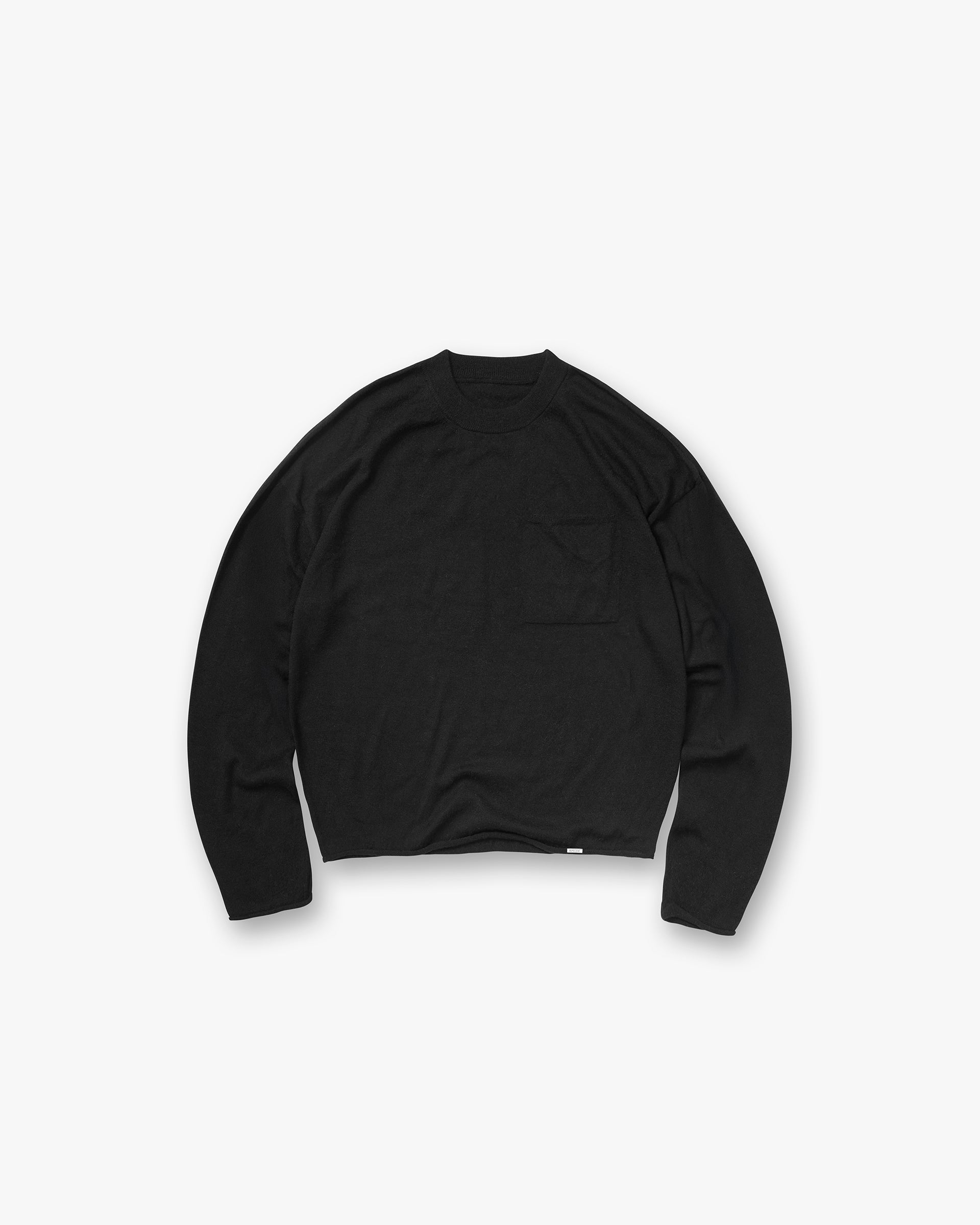 Represent GH Knitted Long Sleeve Top Jet Black