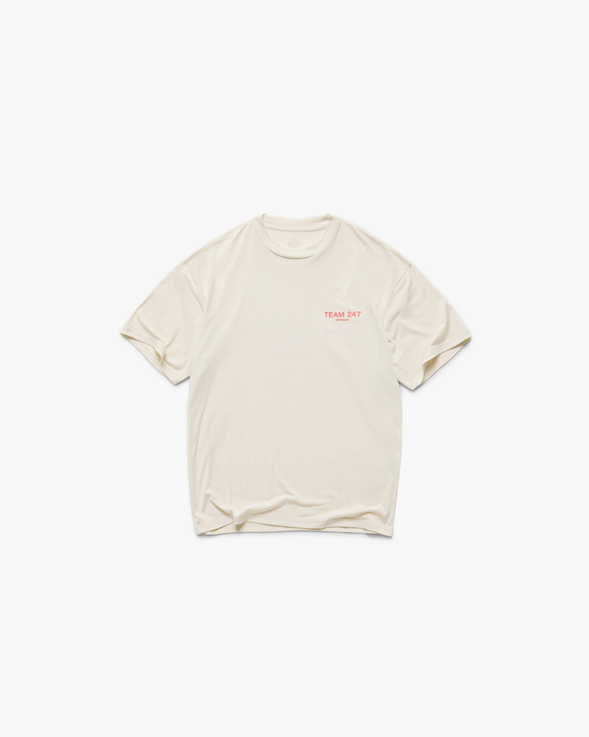 Represent Team 247 Oversized T-Shirt Cream