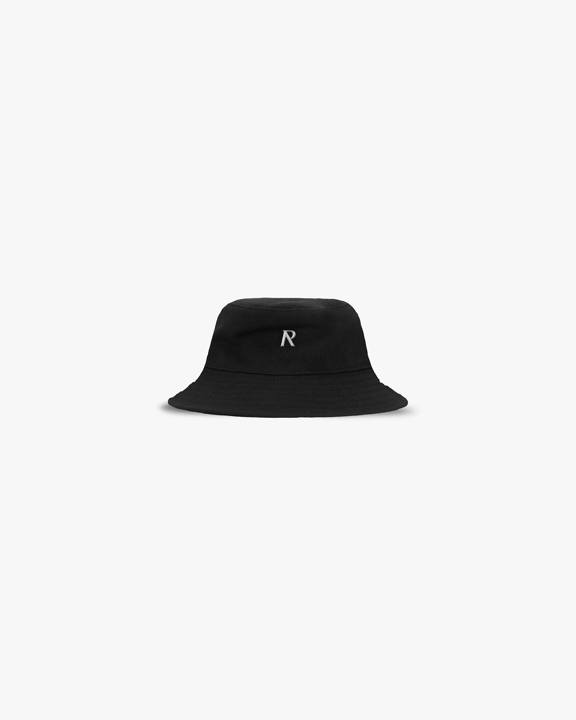 Represent Initial Bucket Hat Jet Black