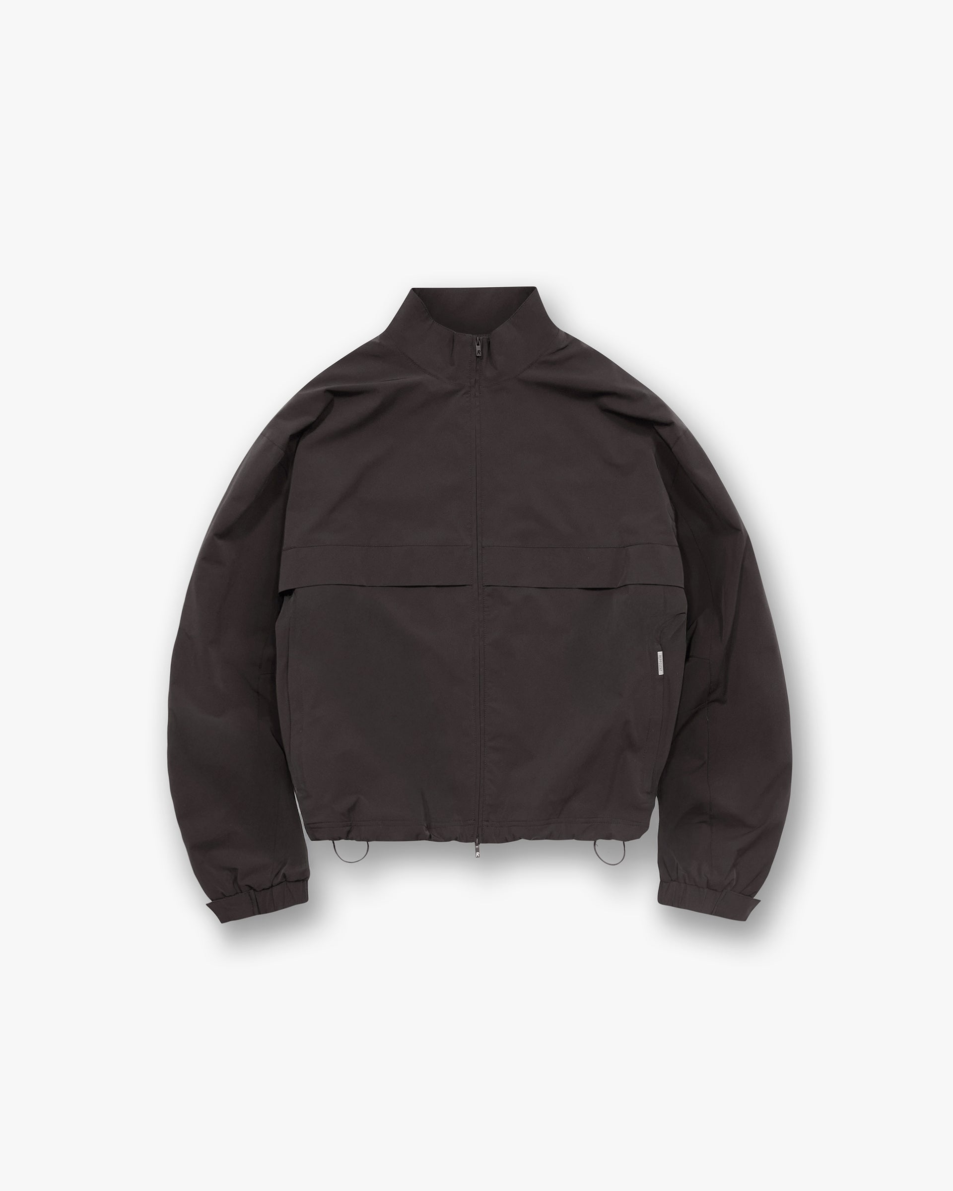 Represent Initial Nylon Track Jacket Coffee