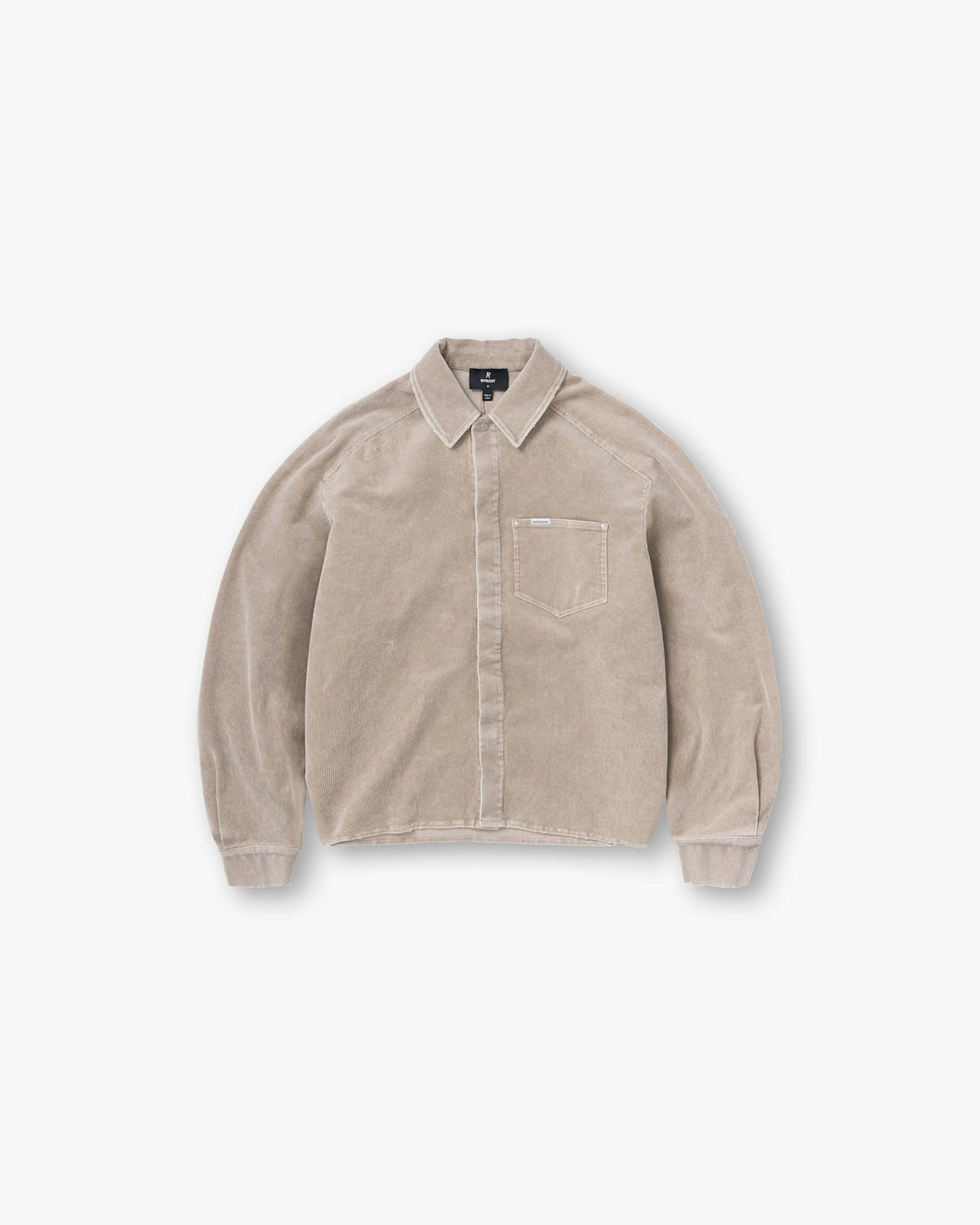 Represent Sierra Cord Shirt Vintage Khaki