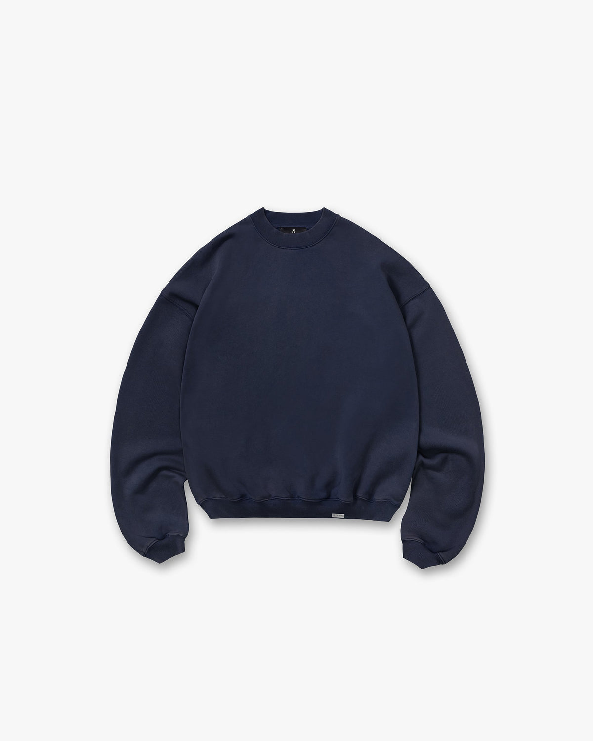 Represent Initial Boxy Sweater Midnight Navy