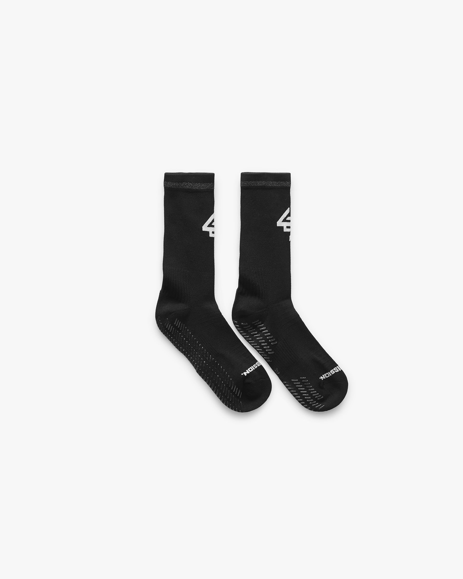 Represent 247 Reflex Run Socks Jet Black