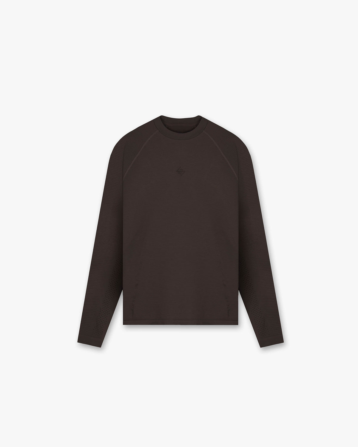 Represent 247 Uprising Long Sleeve Seamless T-Shirt Chocolate