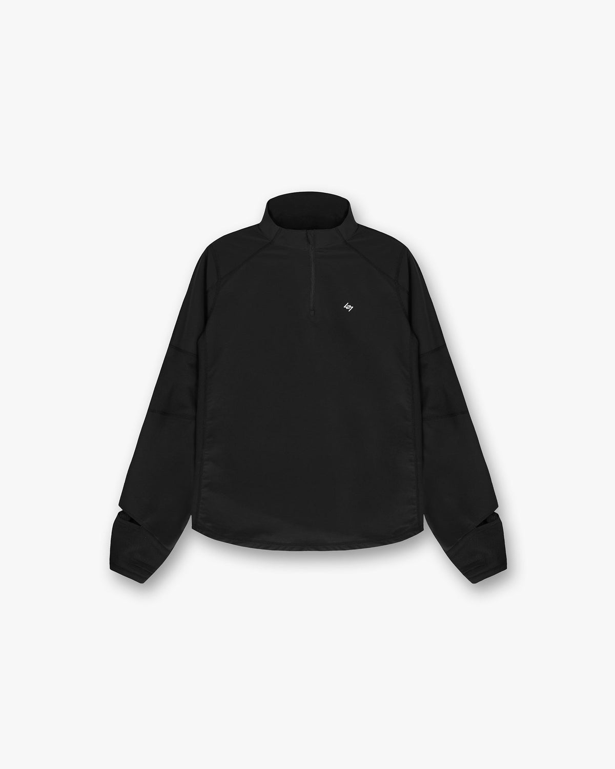 Represent 247 Run Quarter Zip Jet Black