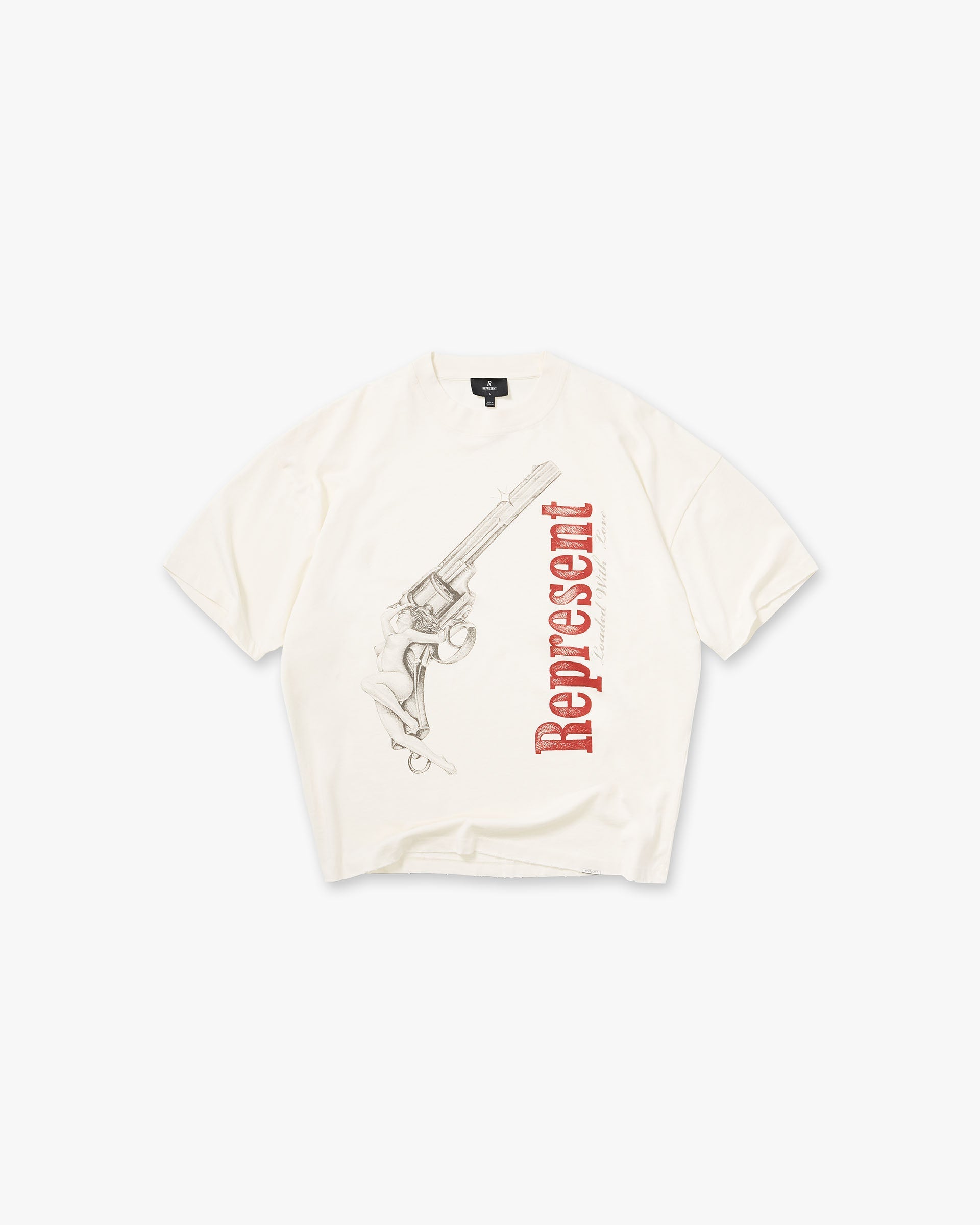 Represent Loaded With Love T-Shirt Buttercream