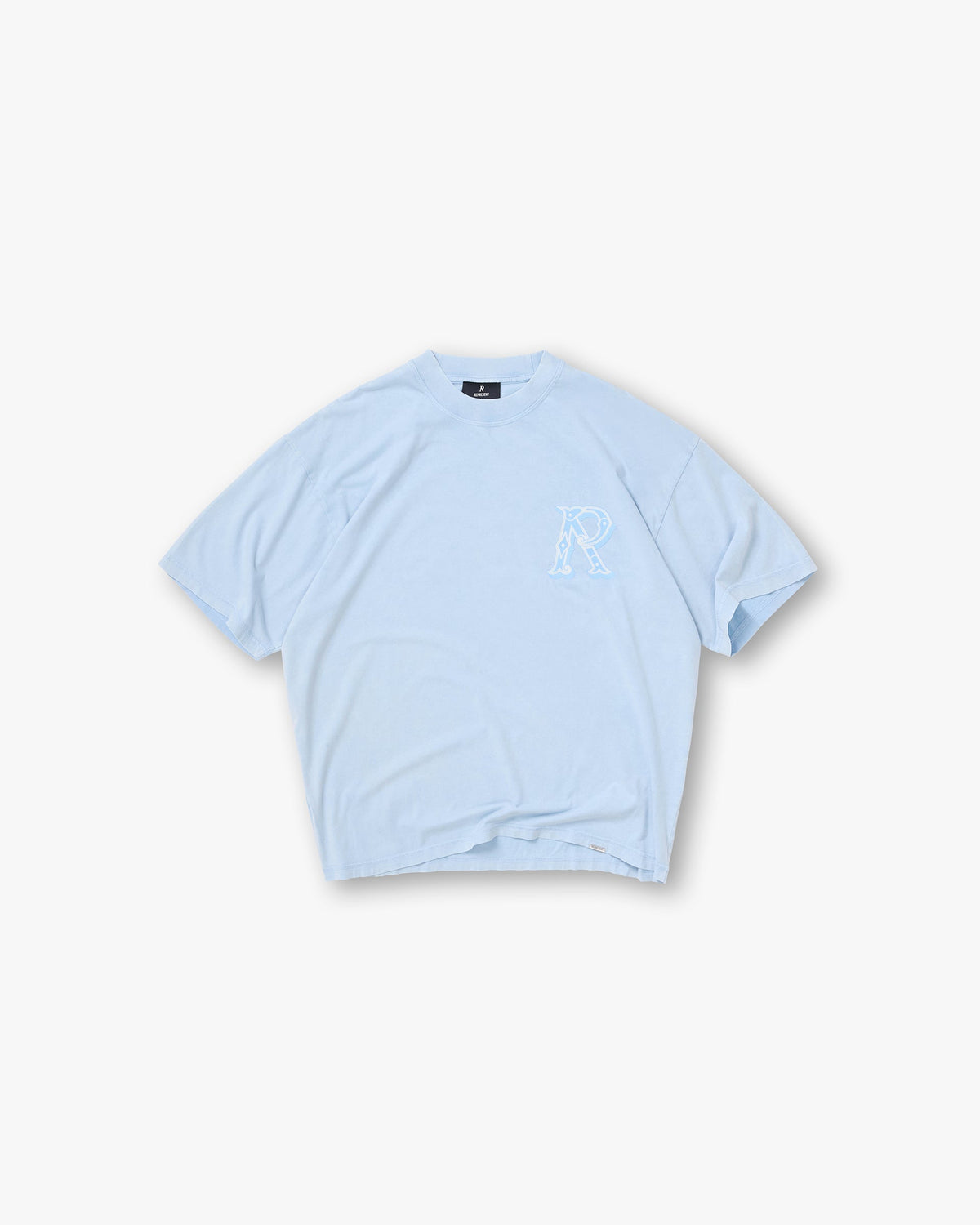 Represent Western Initial T-Shirt Mountain Blue