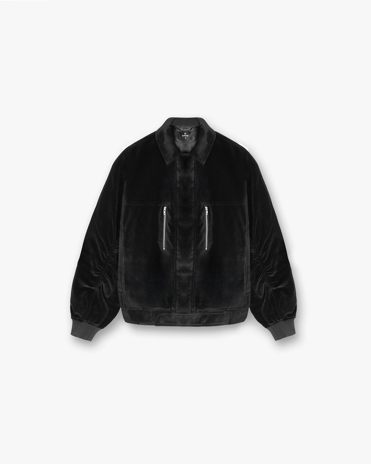 Represent Bordeaux Brushed Jacket Black