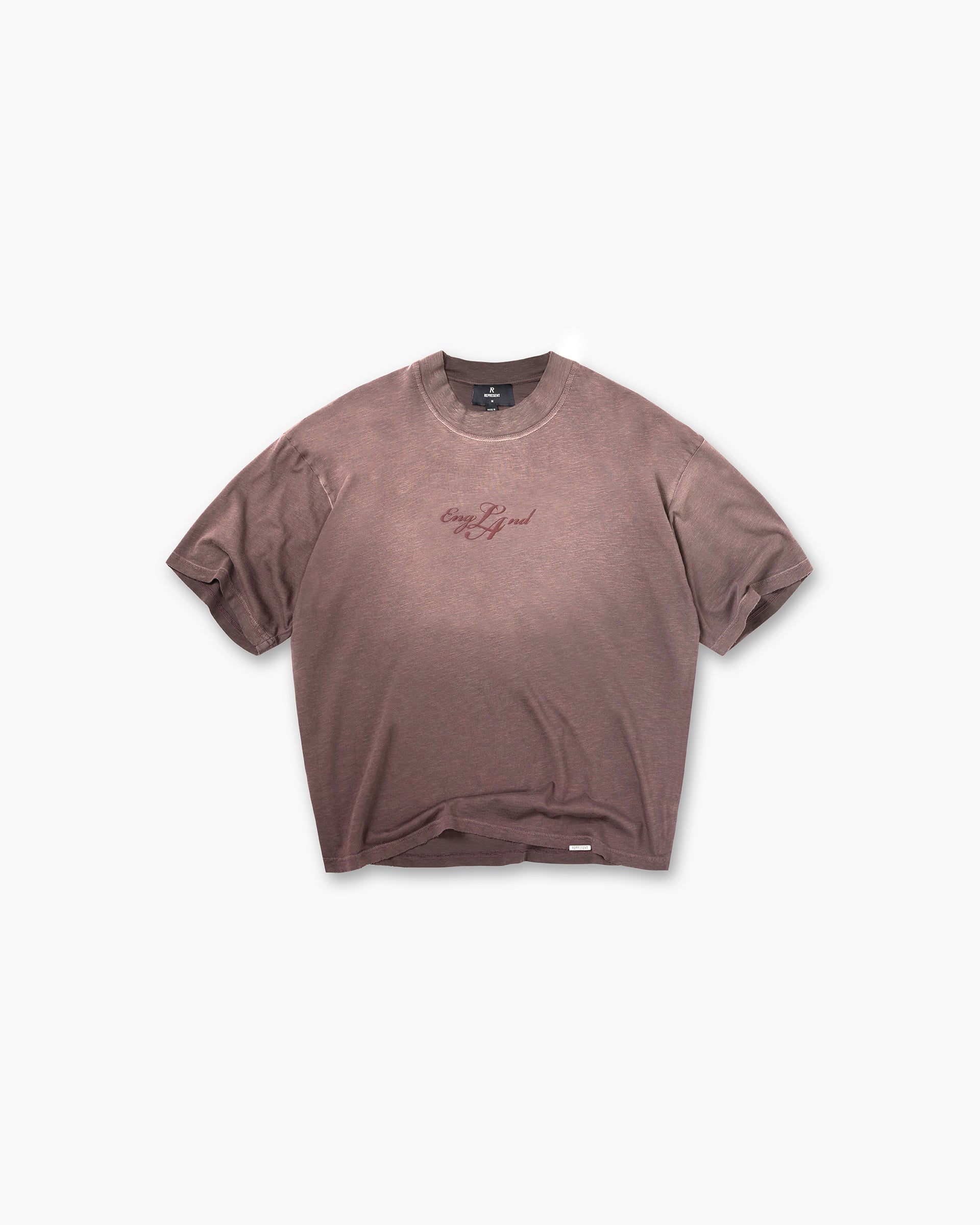 Represent EngLAnd T-Shirt Washed Brown