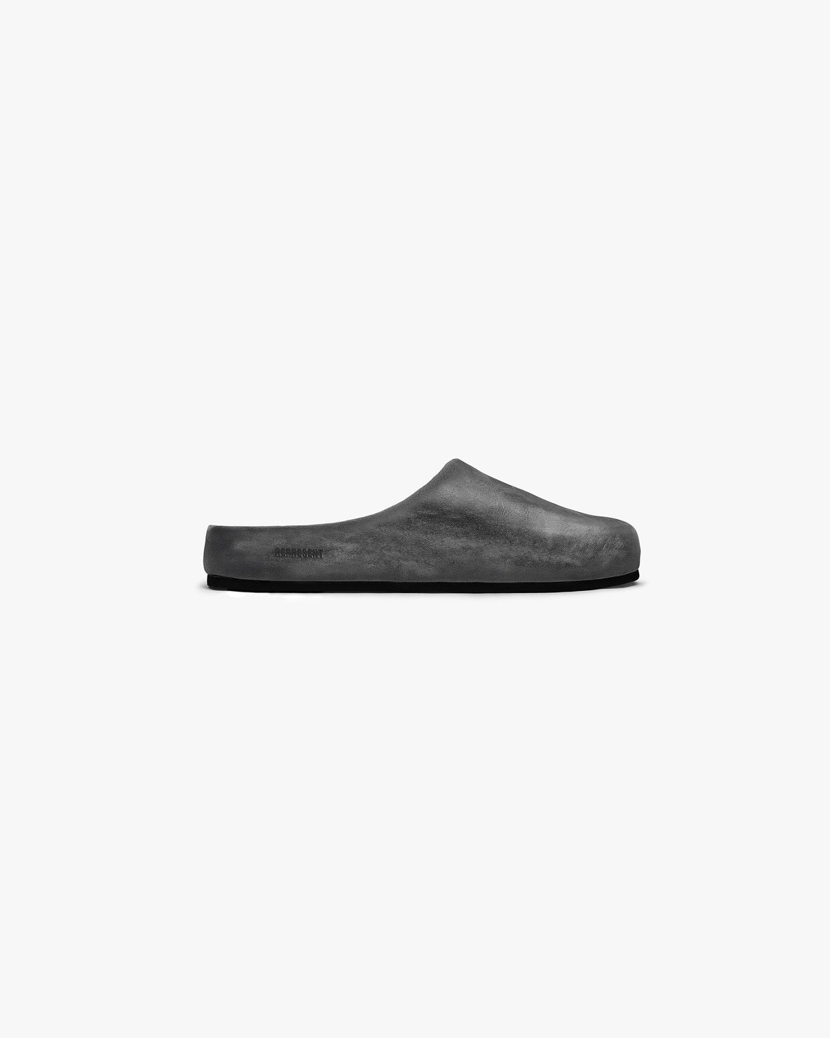 Represent Distressed Mule Off Black