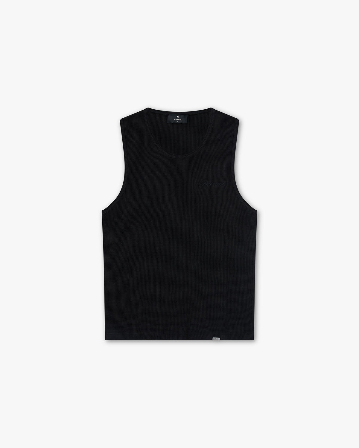 Represent Waffle Vest Black