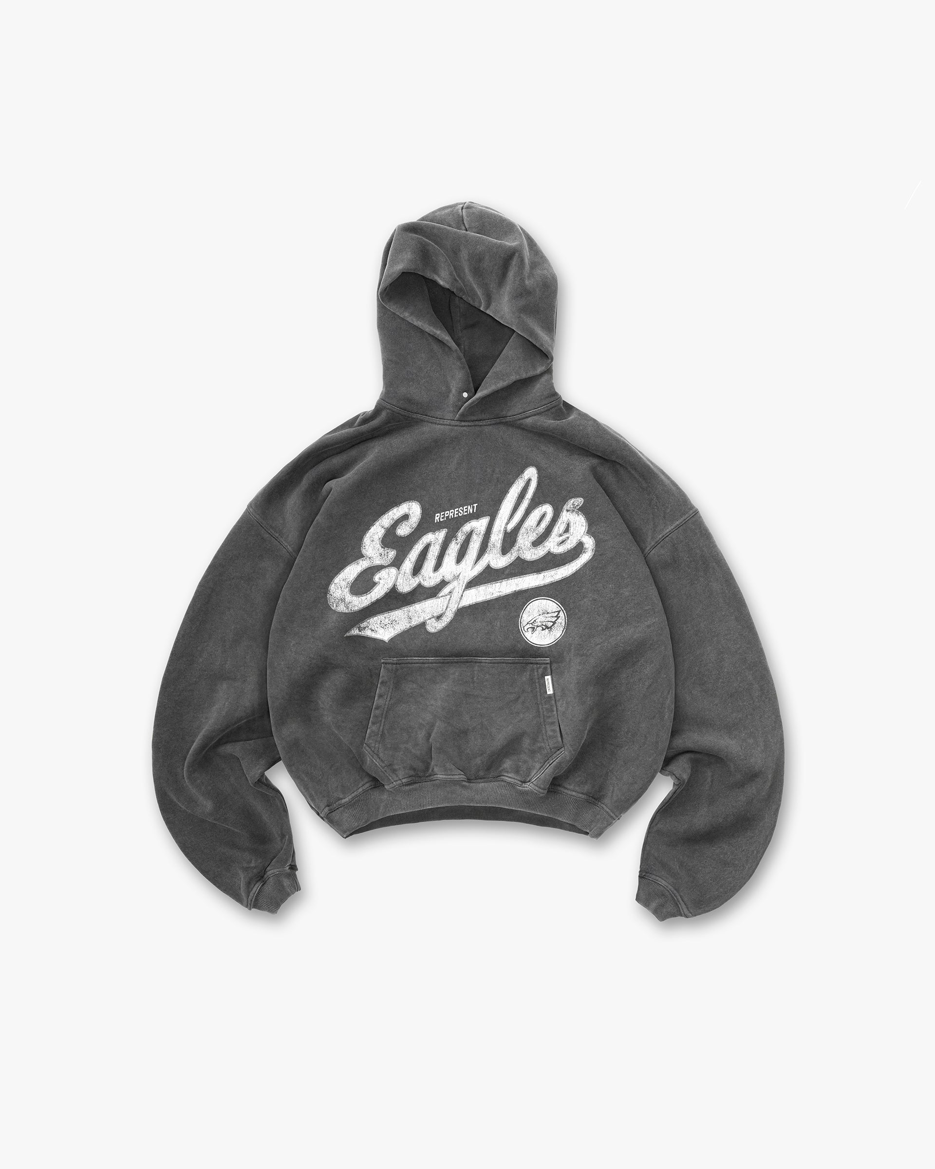 Represent Philadelphia Eagles x Represent Hoodie Vintage Grey