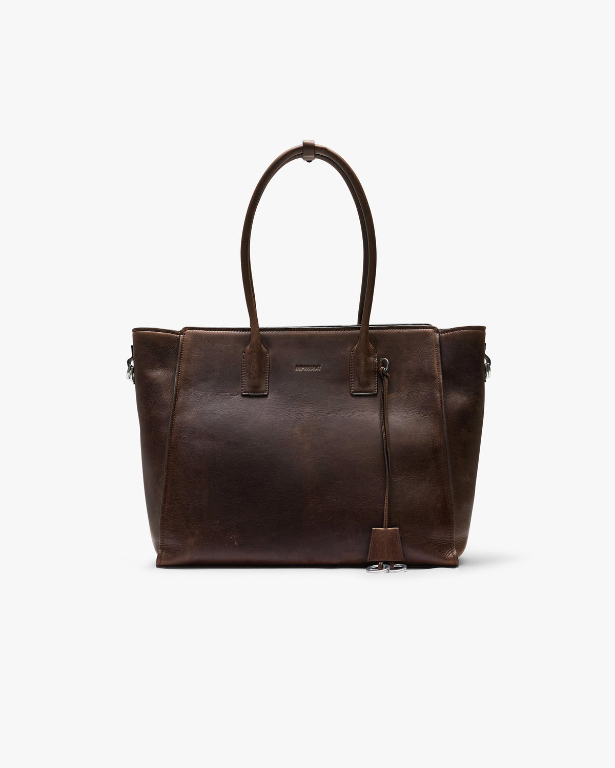 Represent Hudson Tote Dark Brown