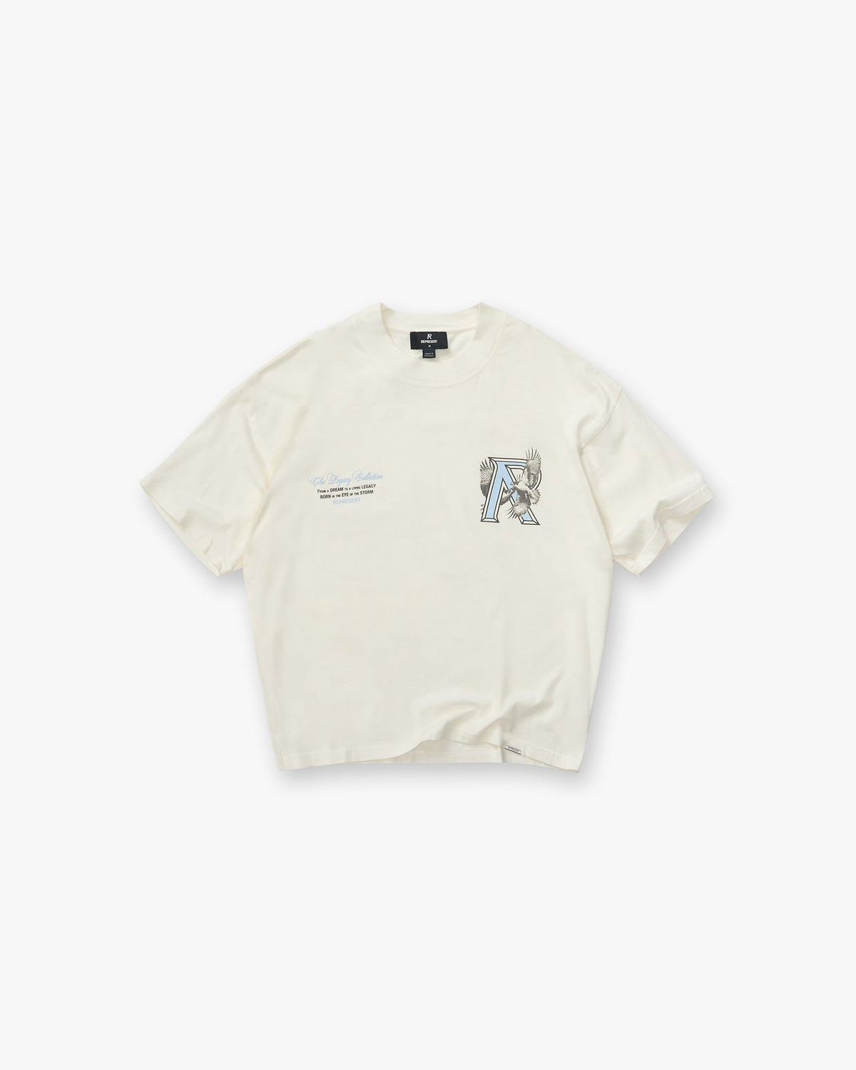 Represent Legacy Falcon T-Shirt Flat White