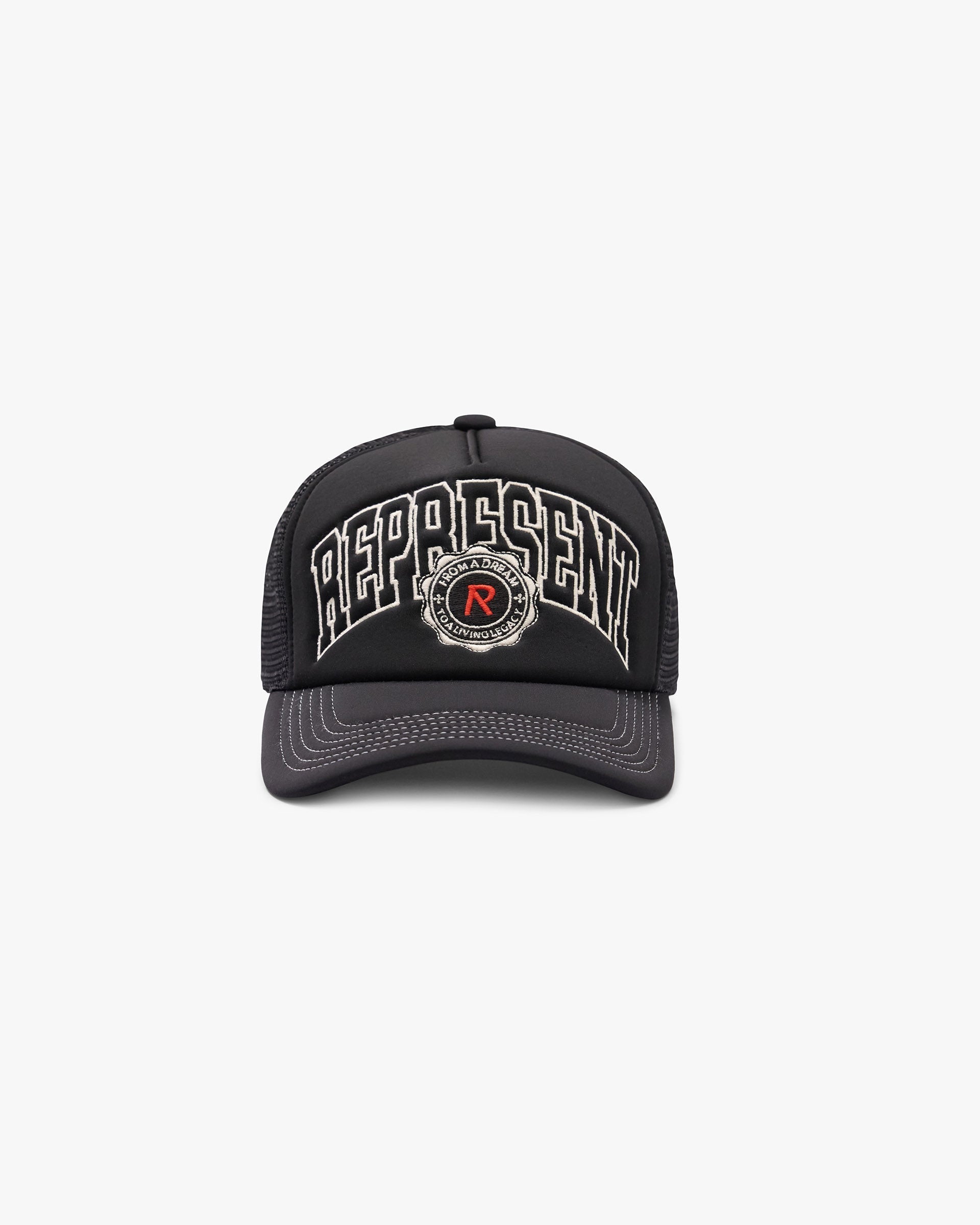 Represent Legacy Crest Cap Black