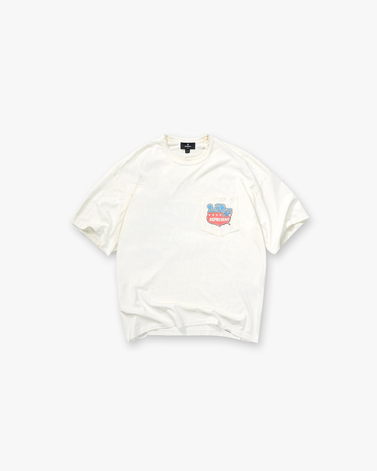 Represent x Beach Boys Americas Band T-Shirt Flat White