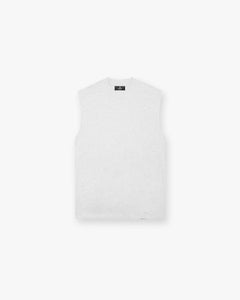 Represent Initial Boxy Tank Ice Grey Marl