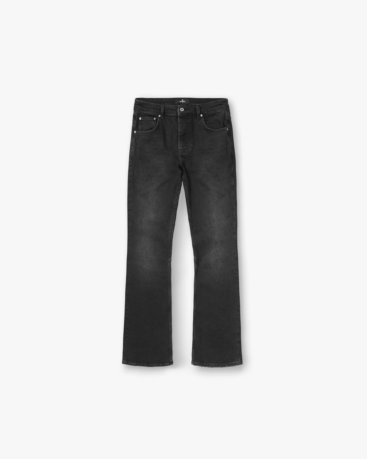 Represent Kick Flare Denim Aged Black