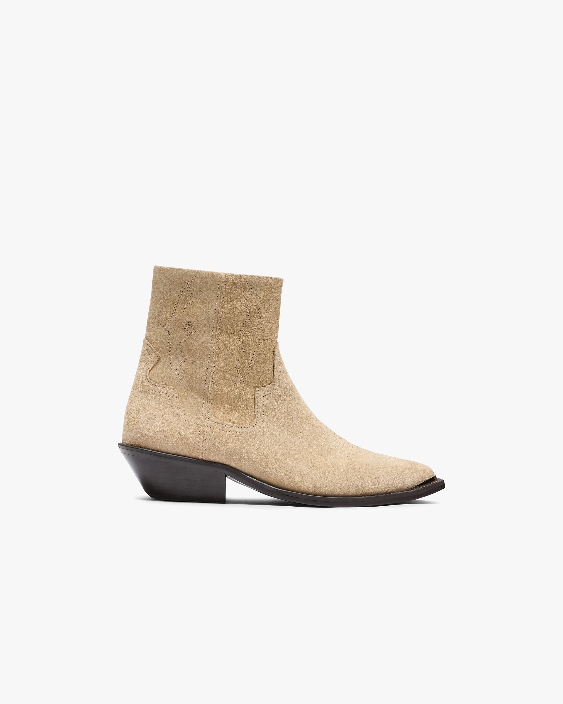 Represent Michael Zip Boot Suede Brown