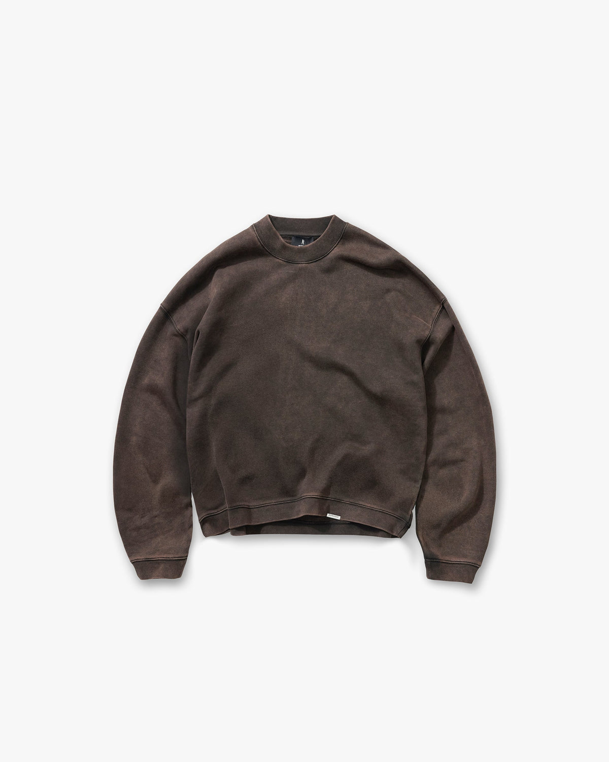 Represent Initial Boxy Sweater Coffee