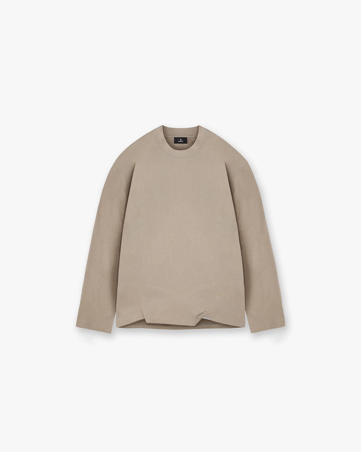 Represent Initial Long Sleeve Open Cuff T-Shirt Dune