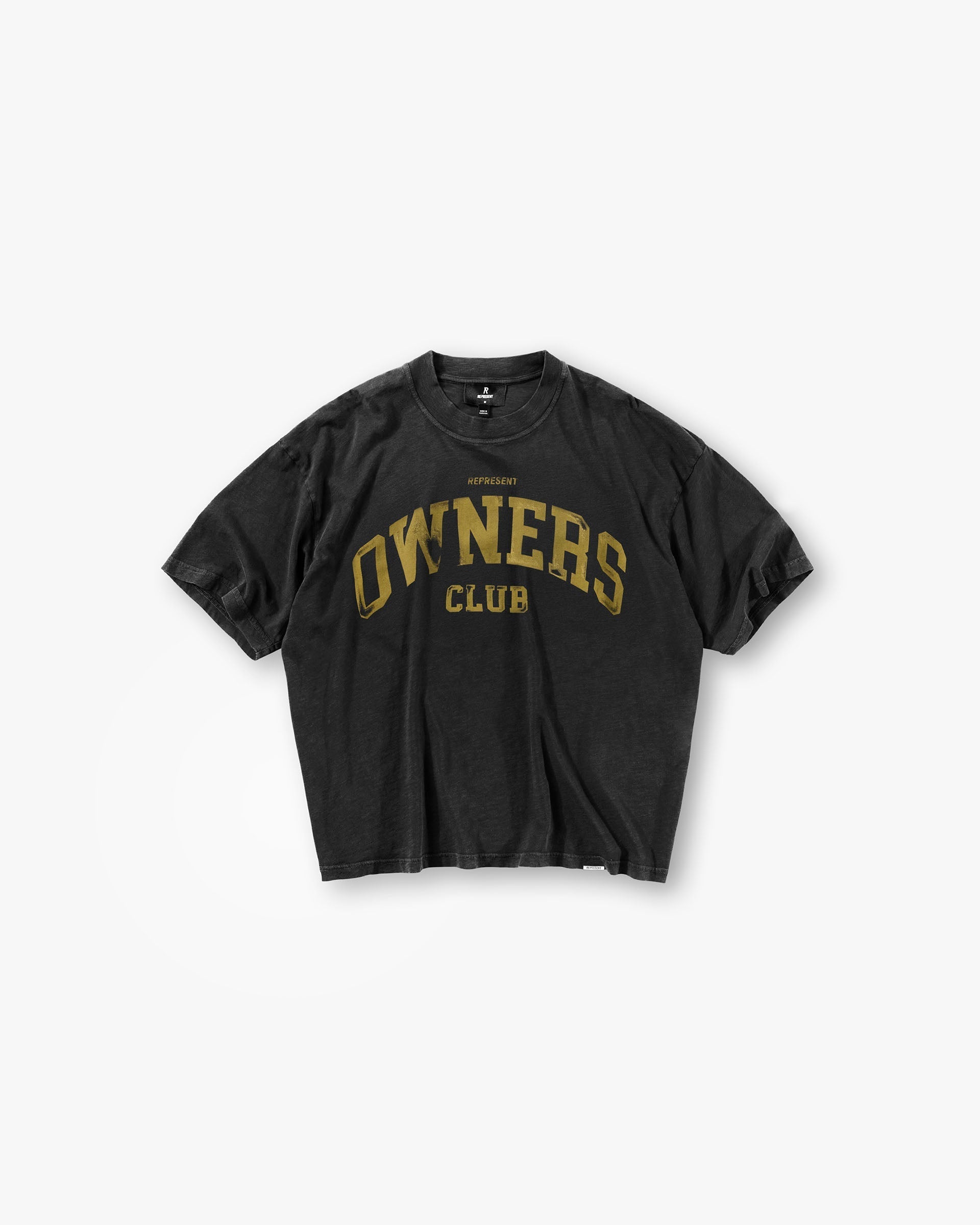 Represent Owners Club T-Shirt Faded Black